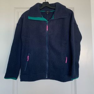 J. Crew Polartec® fleece full-zip jacket